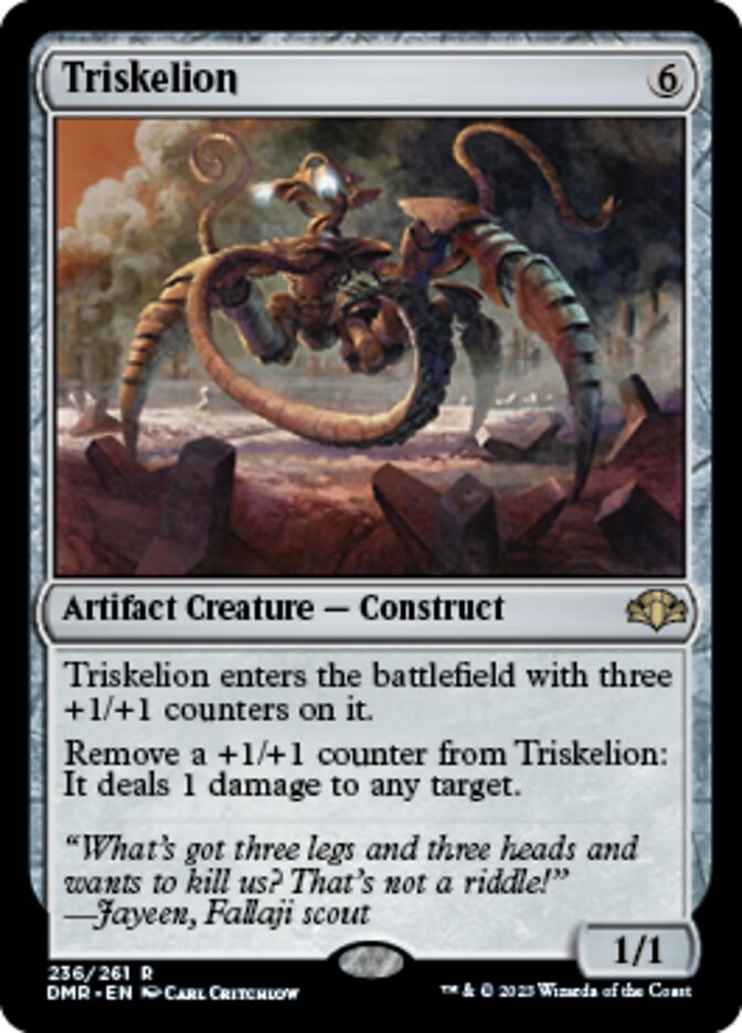 Triskelion [Dominaria Remastered] | Exor Games New Glasgow