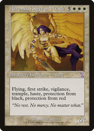 Akroma, Angel of Wrath [Time Spiral Timeshifted] | Exor Games New Glasgow