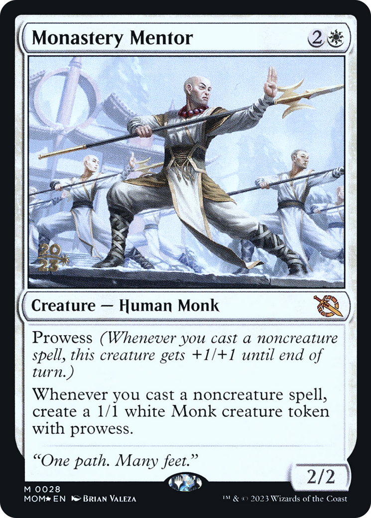 Monastery Mentor [March of the Machine Prerelease Promos] | Exor Games New Glasgow