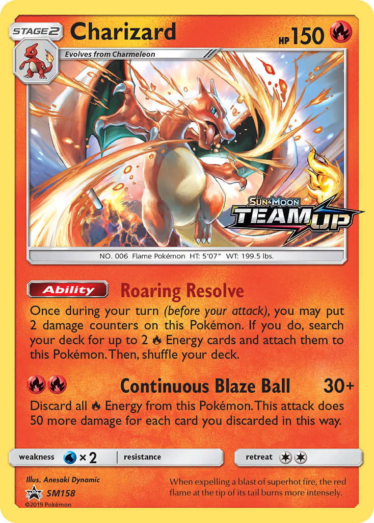 Charizard (SM158) [Sun & Moon: Black Star Promos] | Exor Games New Glasgow