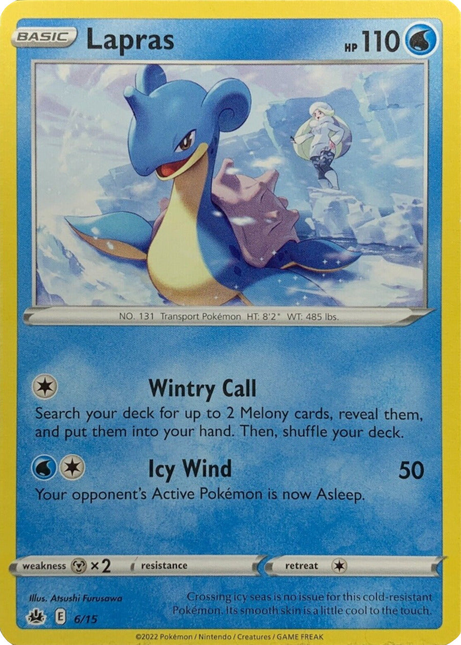 Lapras (6/15) [McDonald's Promos: Match Battle] | Exor Games New Glasgow