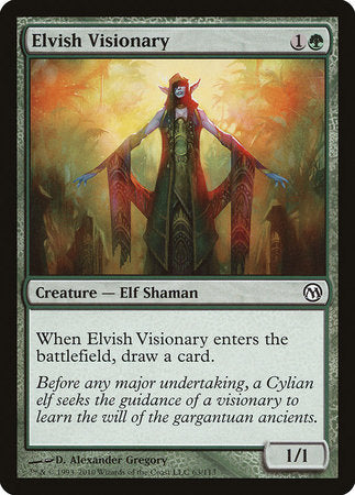 Elvish Visionary [Duels of the Planeswalkers] | Exor Games New Glasgow