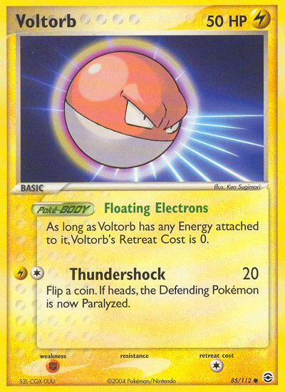 Voltorb (85/112) [EX: FireRed & LeafGreen] | Exor Games New Glasgow