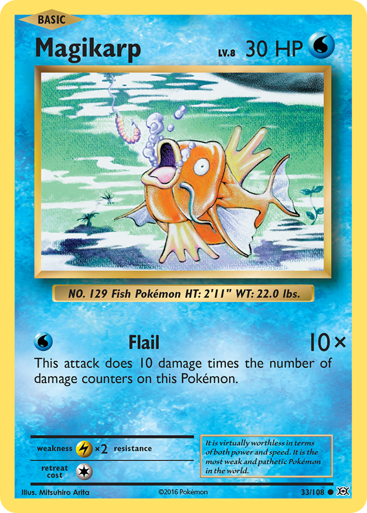 Magikarp (33/108) [XY: Evolutions] | Exor Games New Glasgow