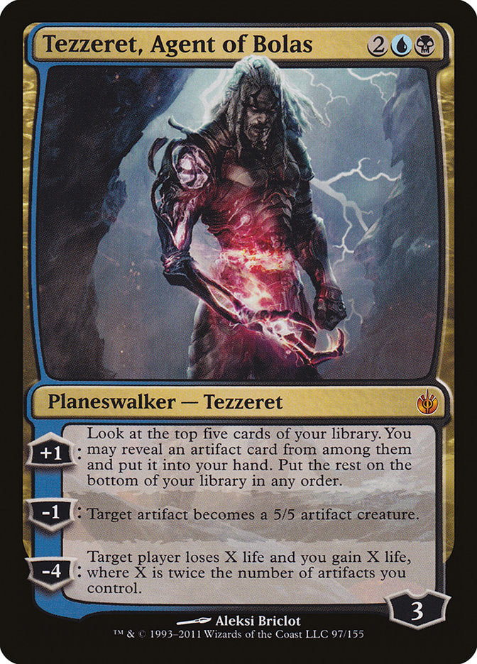 Tezzeret, Agent of Bolas [Mirrodin Besieged] | Exor Games New Glasgow