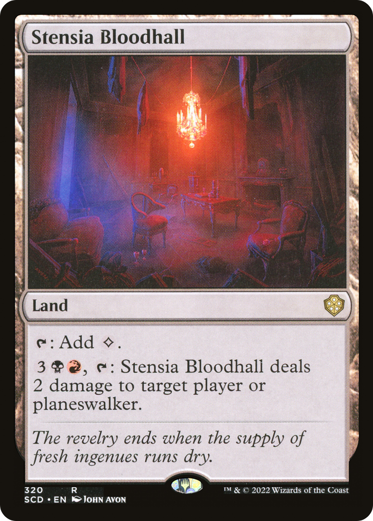 Stensia Bloodhall [Starter Commander Decks] | Exor Games New Glasgow