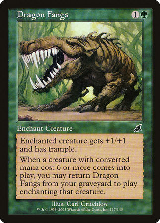 Dragon Fangs [Scourge] | Exor Games New Glasgow