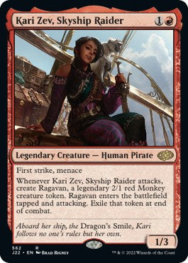 Kari Zev, Skyship Raider [Jumpstart 2022] | Exor Games New Glasgow