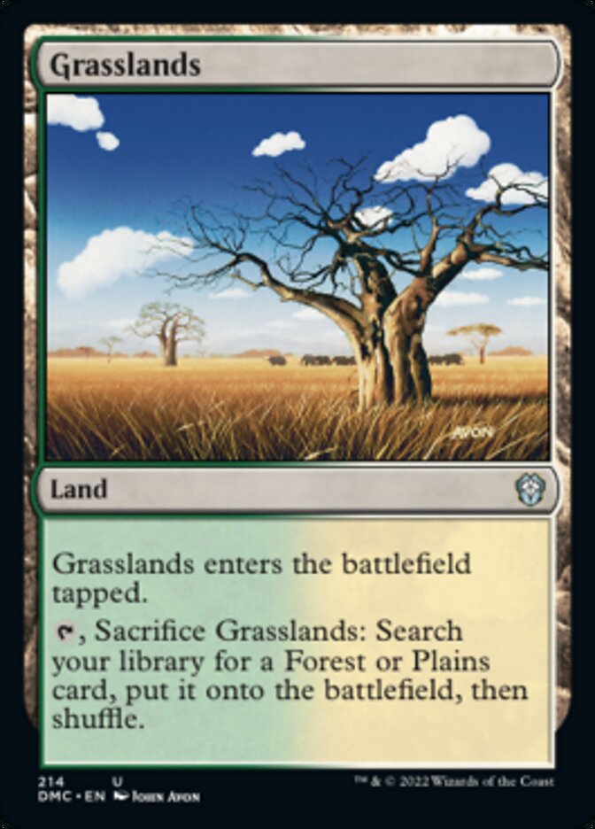 Grasslands [Dominaria United Commander] | Exor Games New Glasgow