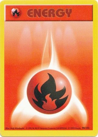 Fire Energy (98/102) [Base Set Shadowless Unlimited] | Exor Games New Glasgow