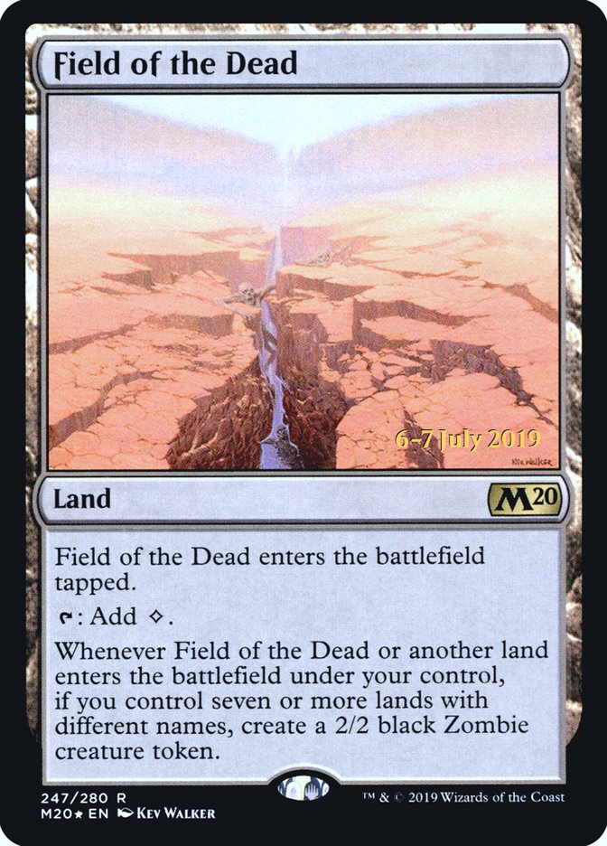 Field of the Dead  [Core Set 2020 Prerelease Promos] | Exor Games New Glasgow