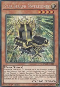 Star Seraph Sovereignty [WSUP-EN020] Prismatic Secret Rare | Exor Games New Glasgow