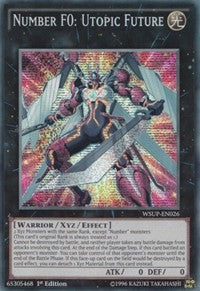 Number F0: Utopic Future [WSUP-EN026] Prismatic Secret Rare | Exor Games New Glasgow
