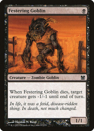 Festering Goblin [Modern Masters] | Exor Games New Glasgow