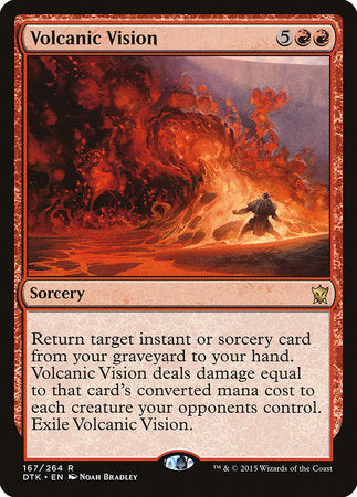 Volcanic Vision [Dragons of Tarkir] | Exor Games New Glasgow