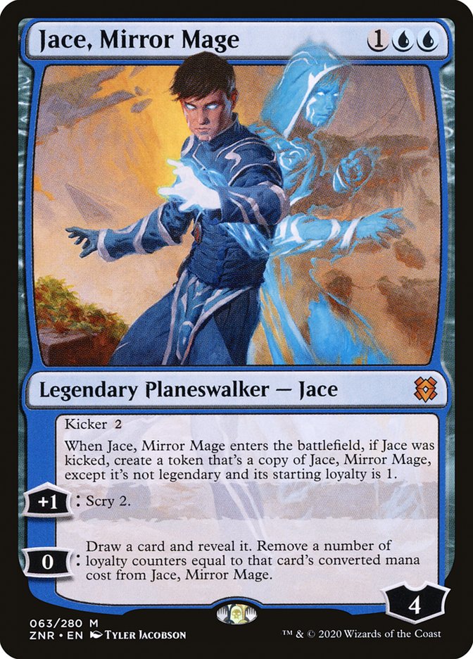 Jace, Mirror Mage [Zendikar Rising] | Exor Games New Glasgow