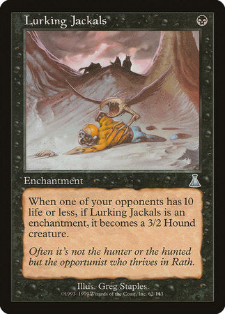 Lurking Jackals [Urza's Destiny] | Exor Games New Glasgow