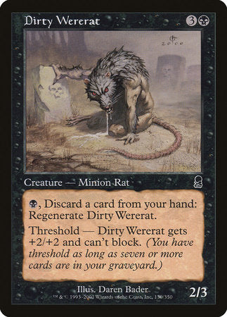 Dirty Wererat [Odyssey] | Exor Games New Glasgow