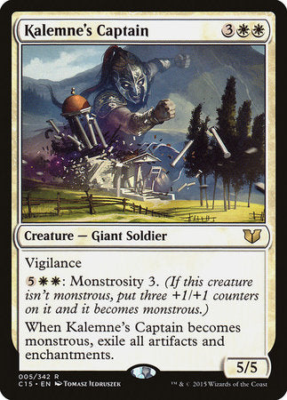 Kalemne's Captain [Commander 2015] | Exor Games New Glasgow