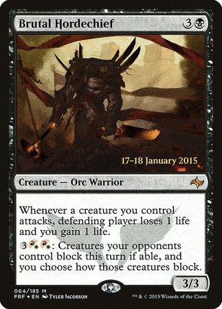 Brutal Hordechief [Fate Reforged Promos] | Exor Games New Glasgow