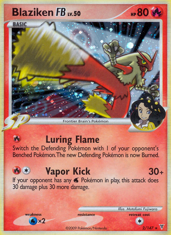 Blaziken FB (2/147) [Platinum: Supreme Victors] | Exor Games New Glasgow