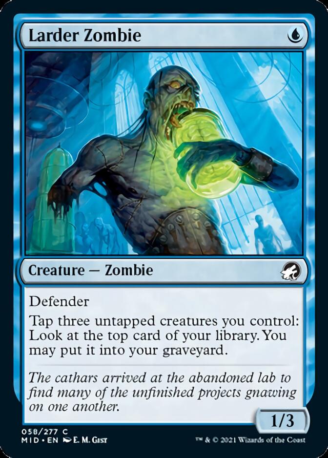 Larder Zombie [Innistrad: Midnight Hunt] | Exor Games New Glasgow