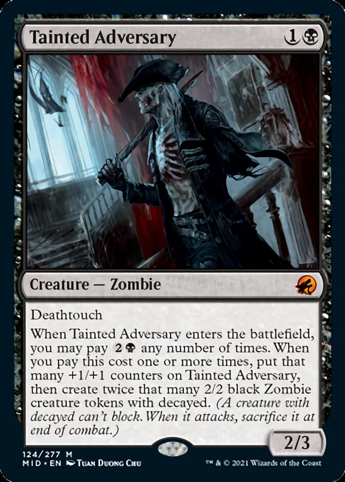 Tainted Adversary [Innistrad: Midnight Hunt] | Exor Games New Glasgow