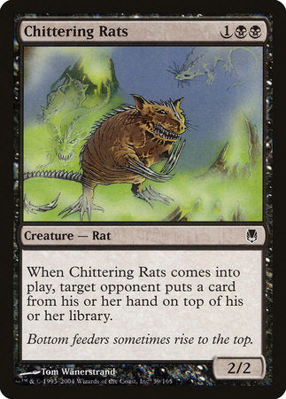 Chittering Rats [Darksteel] | Exor Games New Glasgow