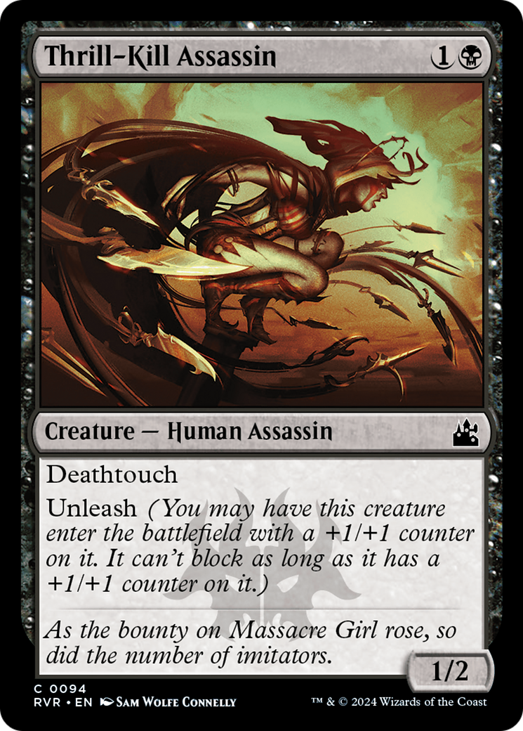 Thrill-Kill Assassin [Ravnica Remastered] | Exor Games New Glasgow