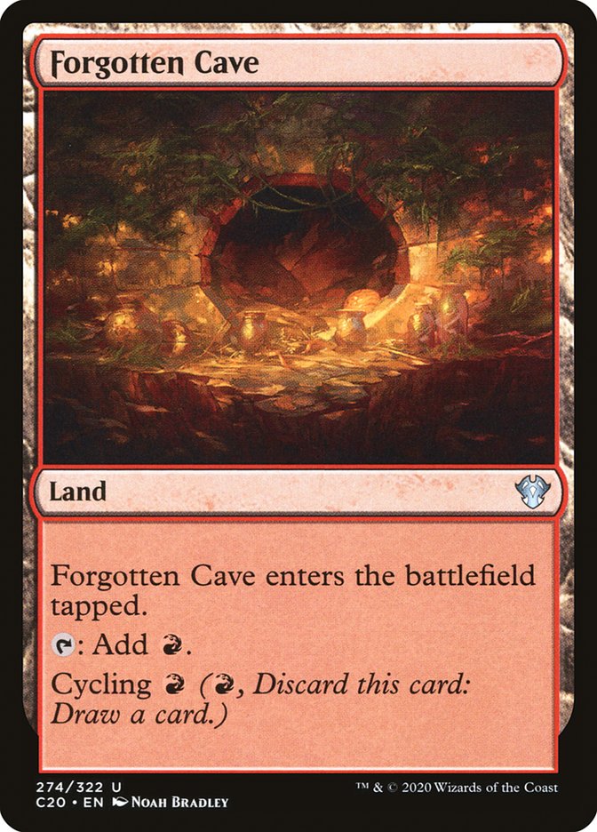 Forgotten Cave [Commander 2020] | Exor Games New Glasgow