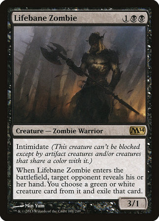 Lifebane Zombie [Magic 2014] | Exor Games New Glasgow