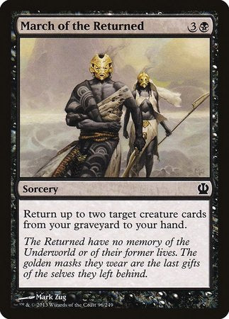 March of the Returned [Theros] | Exor Games New Glasgow