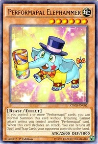 Performapal Elephammer [CROS-EN002] Rare | Exor Games New Glasgow