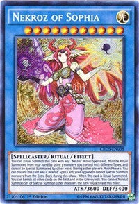 Nekroz of Sophia [CROS-EN038] Secret Rare | Exor Games New Glasgow