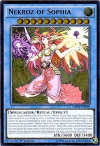 Nekroz of Sophia (UTR) [CROS-EN038] Ultimate Rare | Exor Games New Glasgow