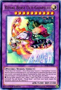 Ritual Beast Ulti-Gaiapelio [CROS-EN045] Ultra Rare | Exor Games New Glasgow