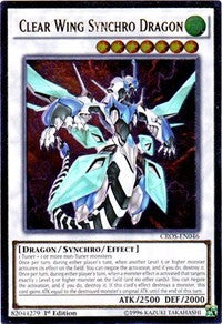 Clear Wing Synchro Dragon (UTR) [CROS-EN046] Ultimate Rare | Exor Games New Glasgow