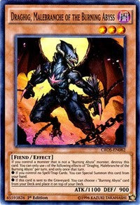 Draghig, Malebranche of the Burning Abyss [CROS-EN082] Super Rare | Exor Games New Glasgow