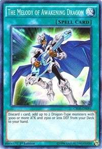 The Melody of Awakening Dragon [CROS-EN091] Super Rare | Exor Games New Glasgow