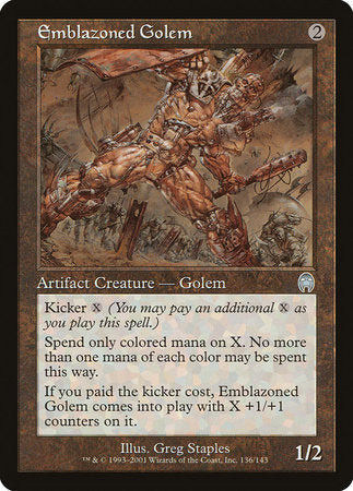 Emblazoned Golem [Apocalypse] | Exor Games New Glasgow