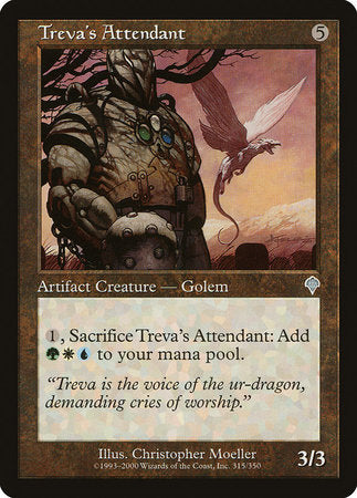 Treva's Attendant [Invasion] | Exor Games New Glasgow