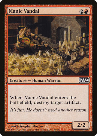 Manic Vandal [Magic 2012] | Exor Games New Glasgow