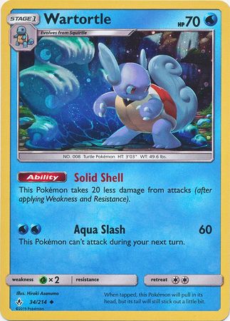 Wartortle (34/214) (Premium Collection Promo) [Sun & Moon: Unbroken Bonds] | Exor Games New Glasgow