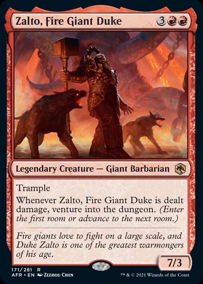 Zalto, Fire Giant Duke [Dungeons & Dragons: Adventures in the Forgotten Realms] | Exor Games New Glasgow