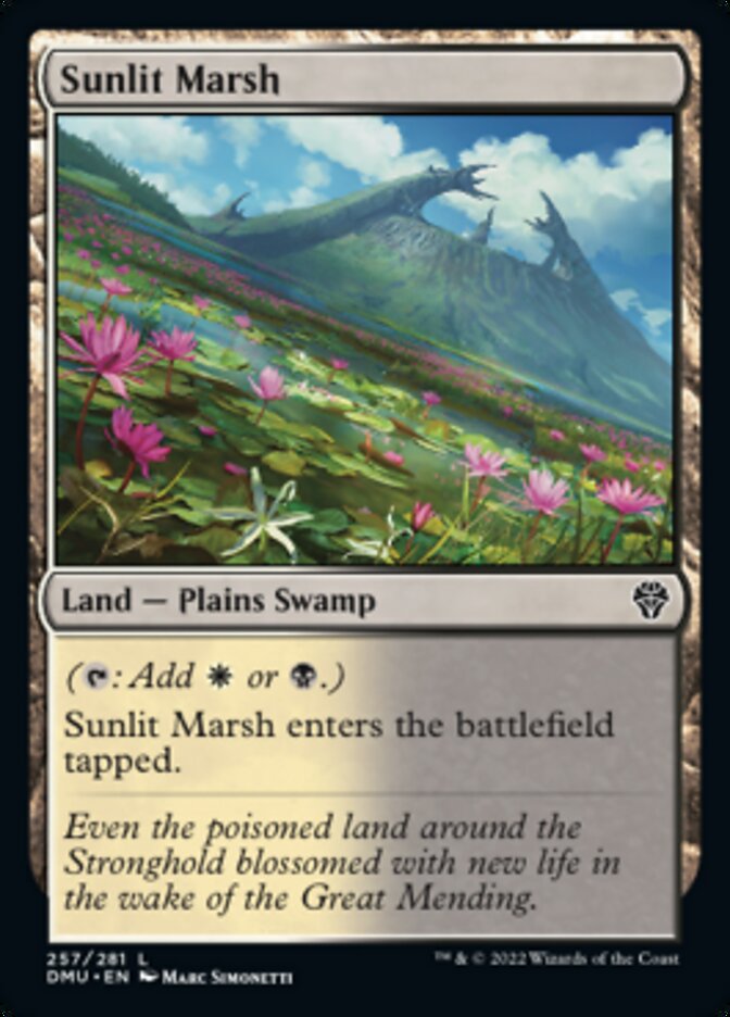 Sunlit Marsh [Dominaria United] | Exor Games New Glasgow