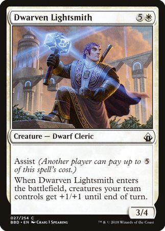 Dwarven Lightsmith [Battlebond] | Exor Games New Glasgow