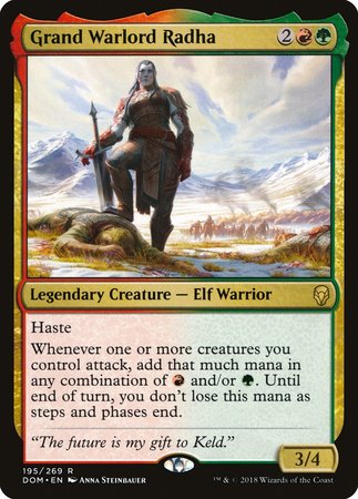 Grand Warlord Radha [Dominaria] | Exor Games New Glasgow