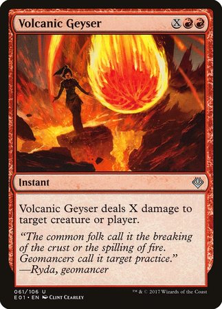 Volcanic Geyser [Archenemy: Nicol Bolas] | Exor Games New Glasgow