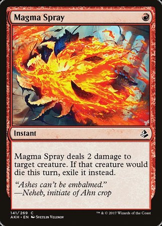 Magma Spray [Amonkhet] | Exor Games New Glasgow