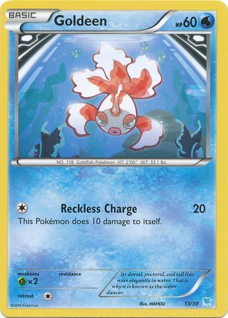 Goldeen (13/30) [XY: Trainer Kit 3 - Suicune] | Exor Games New Glasgow